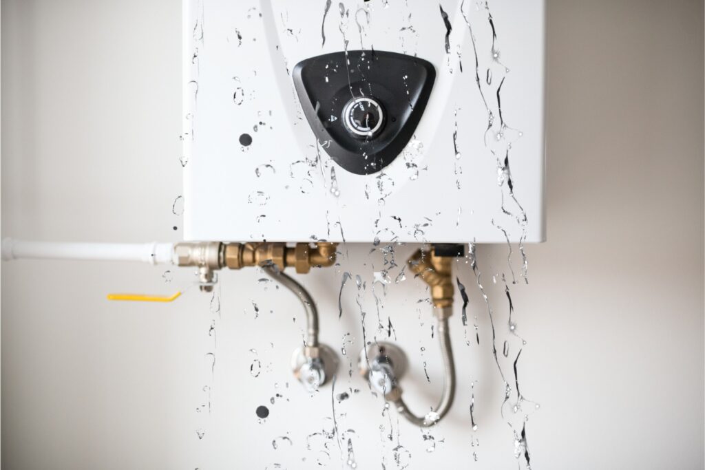water heater leaking solution