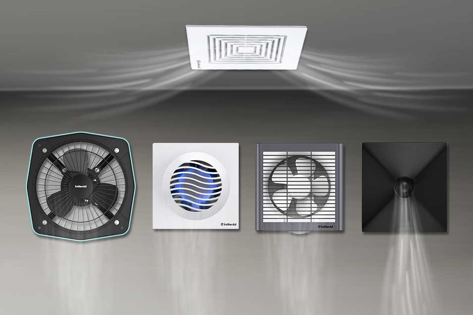 Types of Bathroom Ventilation Fans